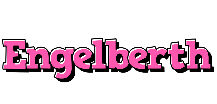 Engelberth girlish logo