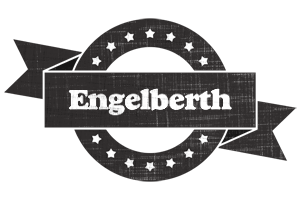 Engelberth grunge logo