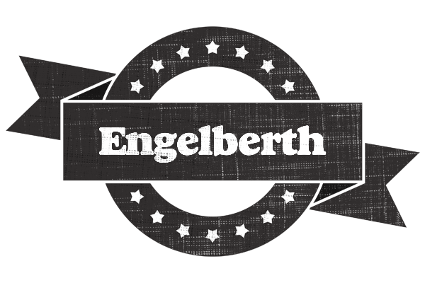Engelberth grunge logo