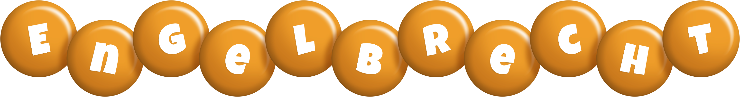 Engelbrecht candy-orange logo