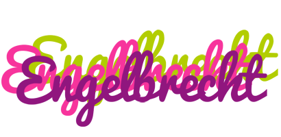 Engelbrecht flowers logo