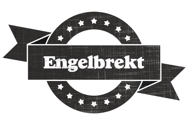 Engelbrekt grunge logo