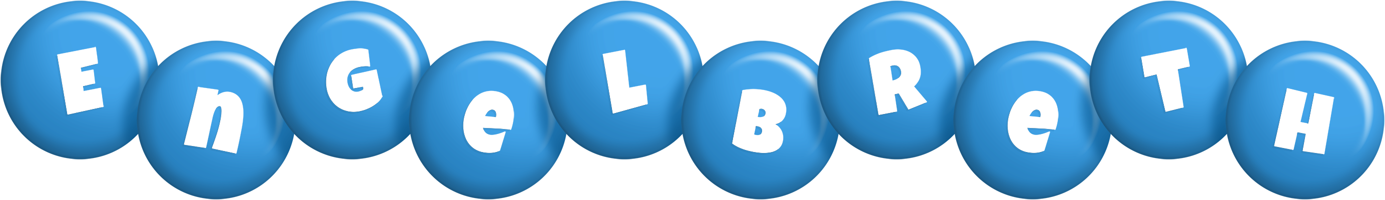 Engelbreth candy-blue logo