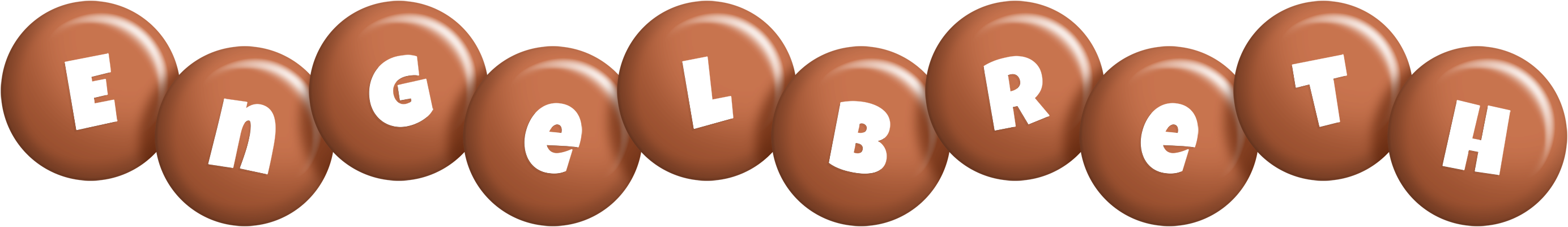 Engelbreth candy-brown logo