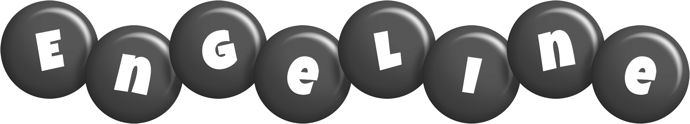Engeline candy-black logo