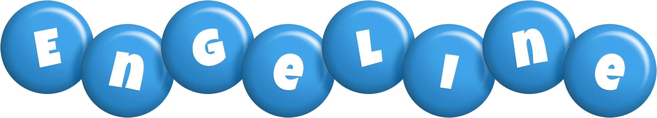Engeline candy-blue logo