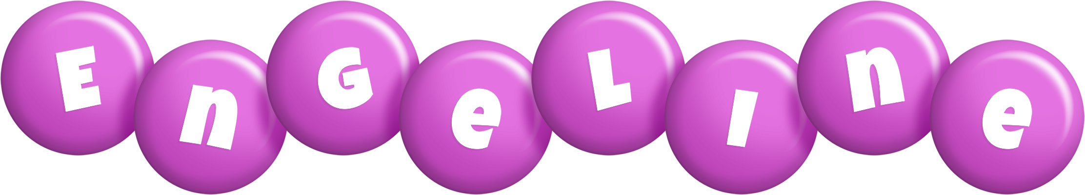 Engeline candy-purple logo