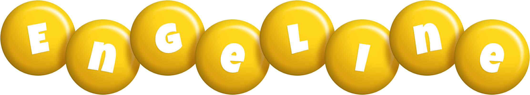 Engeline candy-yellow logo