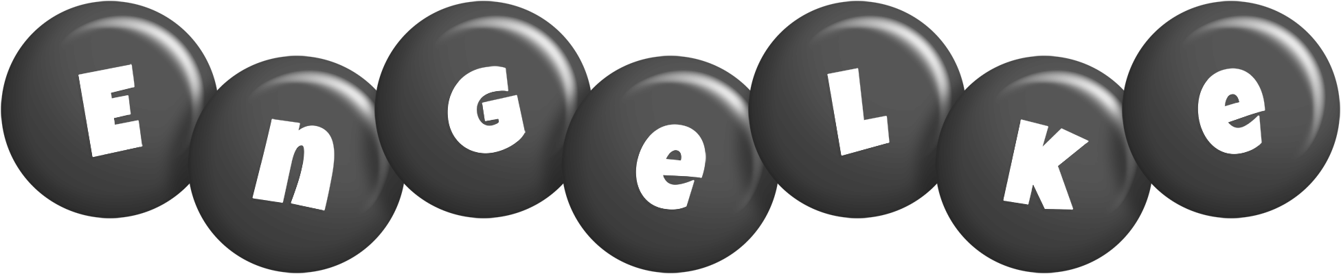 Engelke candy-black logo