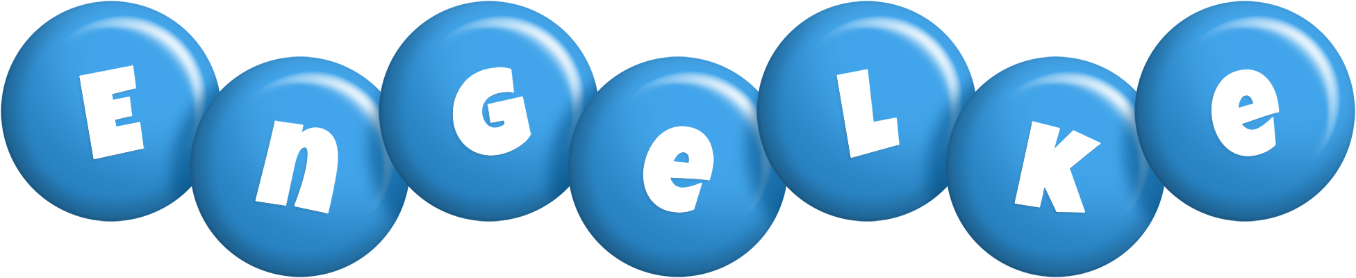 Engelke candy-blue logo