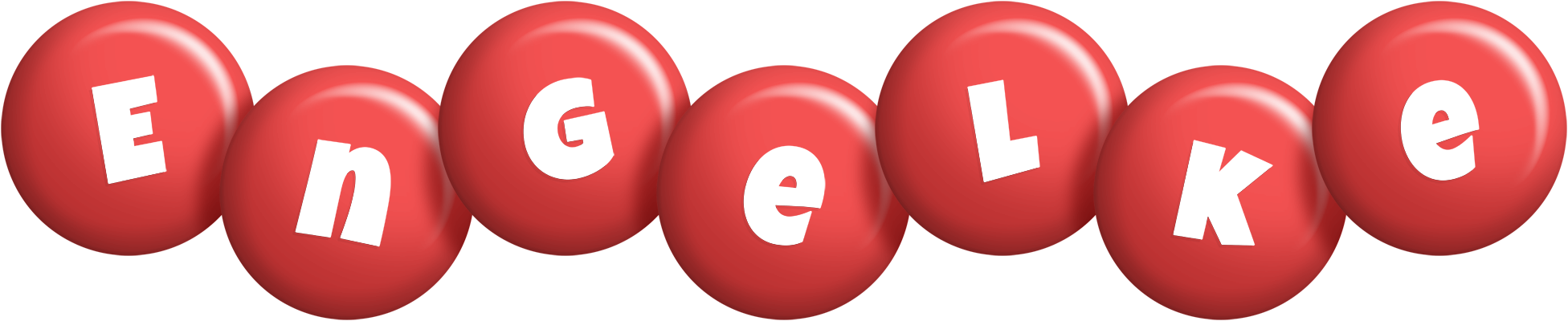 Engelke candy-red logo
