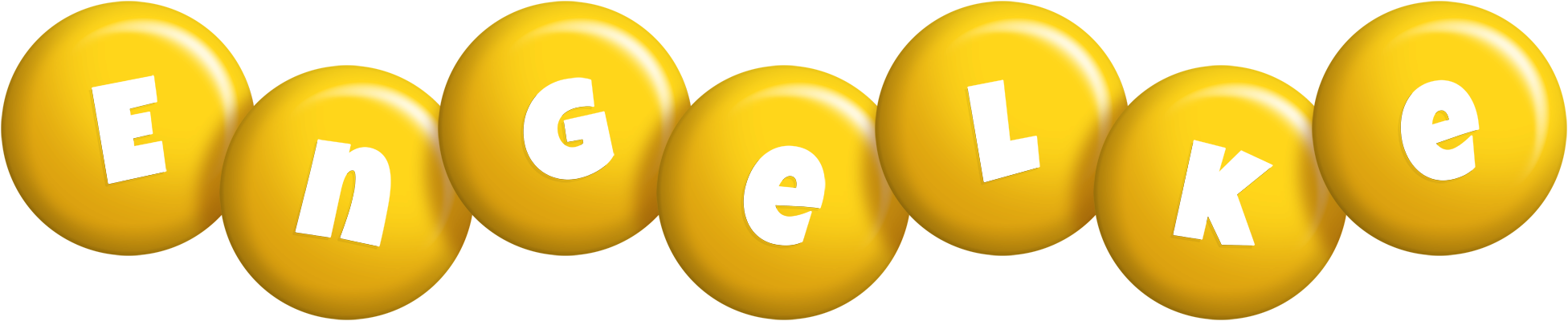 Engelke candy-yellow logo