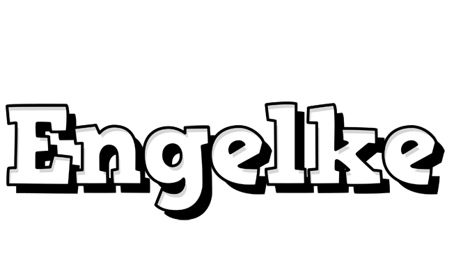 Engelke snowing logo
