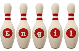 Engil bowling-pin logo