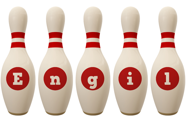 Engil bowling-pin logo