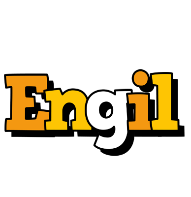 Engil cartoon logo