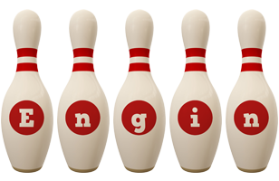 Engin bowling-pin logo