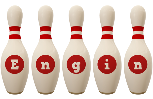 Engin bowling-pin logo
