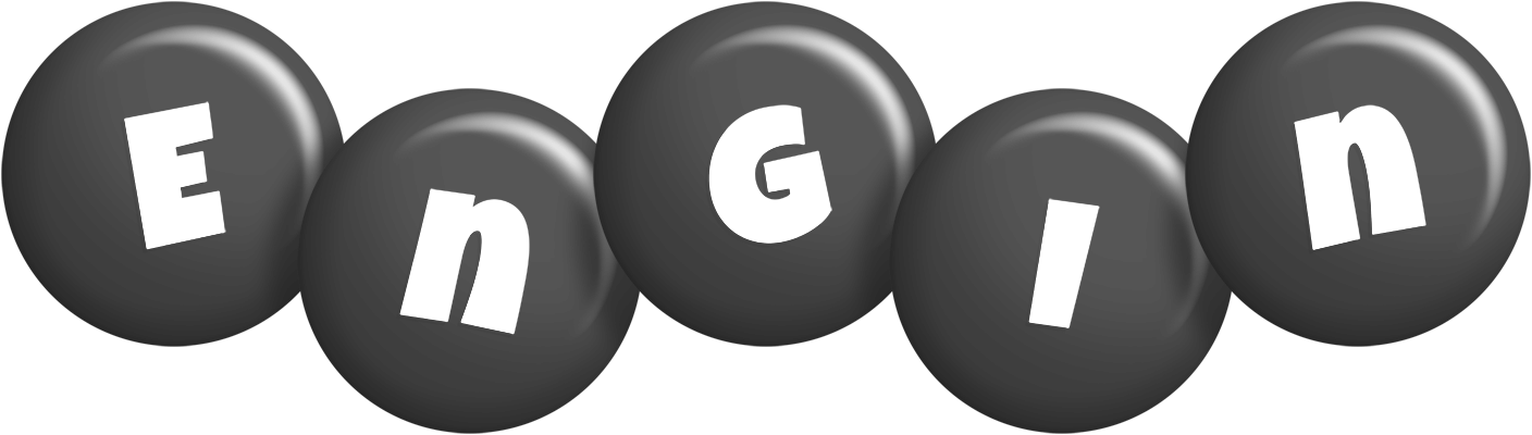 Engin candy-black logo