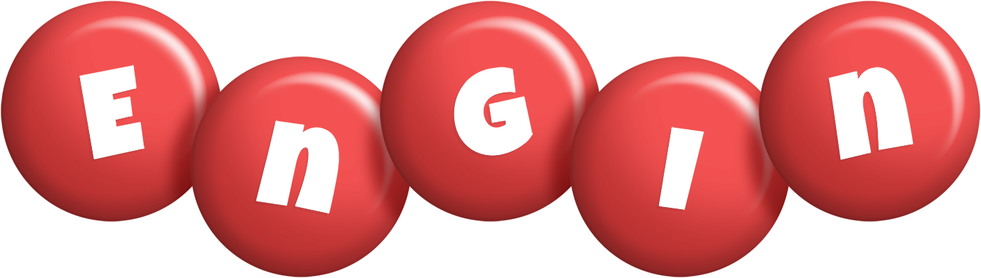 Engin candy-red logo
