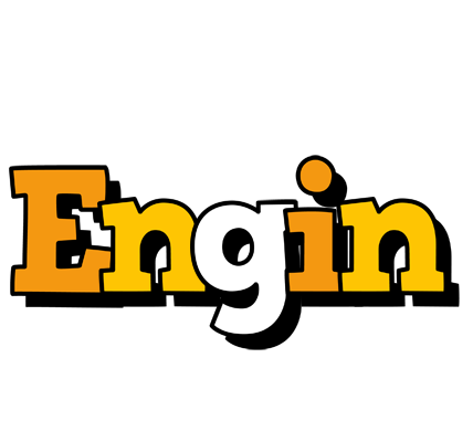 Engin cartoon logo