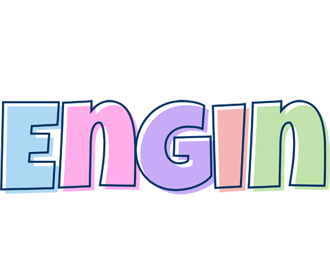 Engin pastel logo