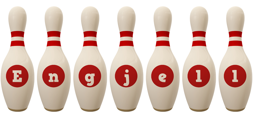 Engjell bowling-pin logo