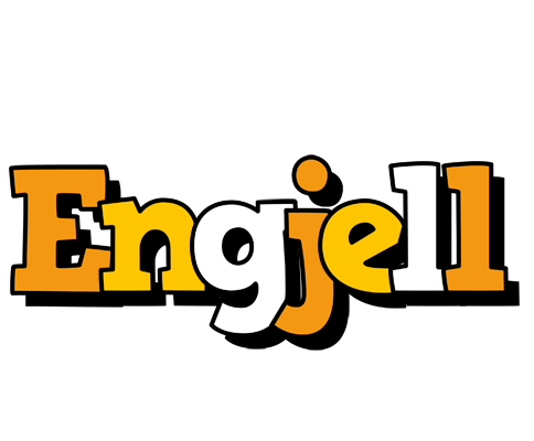 Engjell cartoon logo