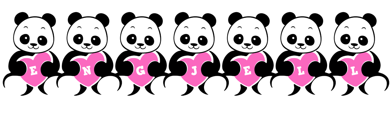 Engjell love-panda logo
