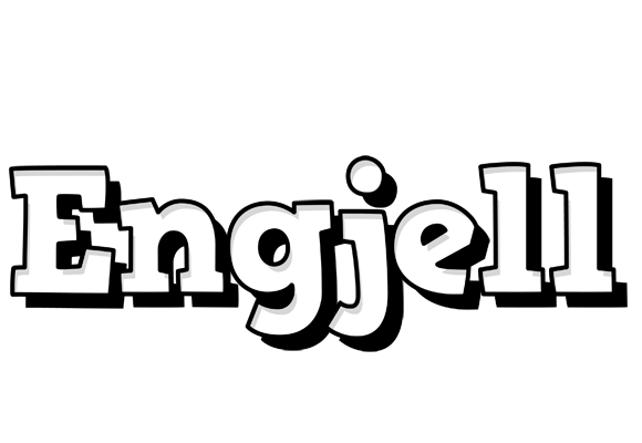 Engjell snowing logo