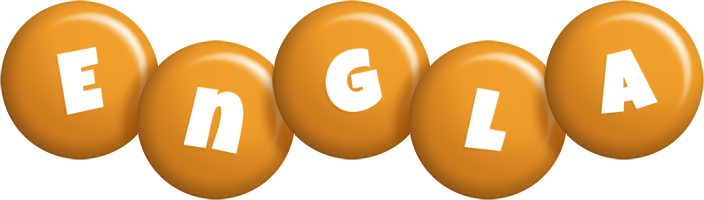 Engla candy-orange logo