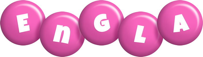 Engla candy-pink logo