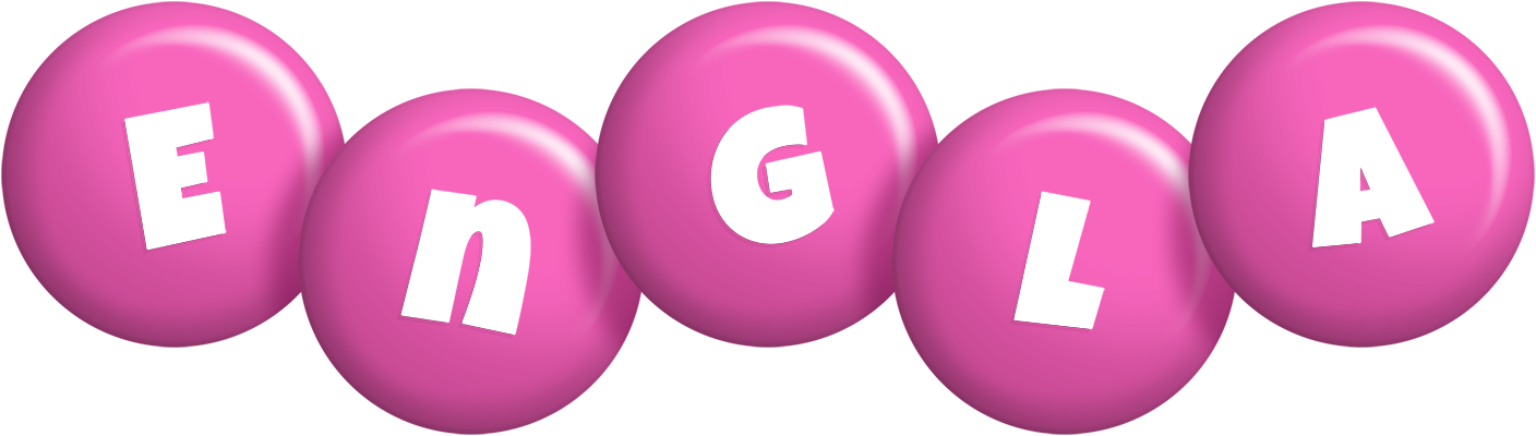 Engla candy-pink logo