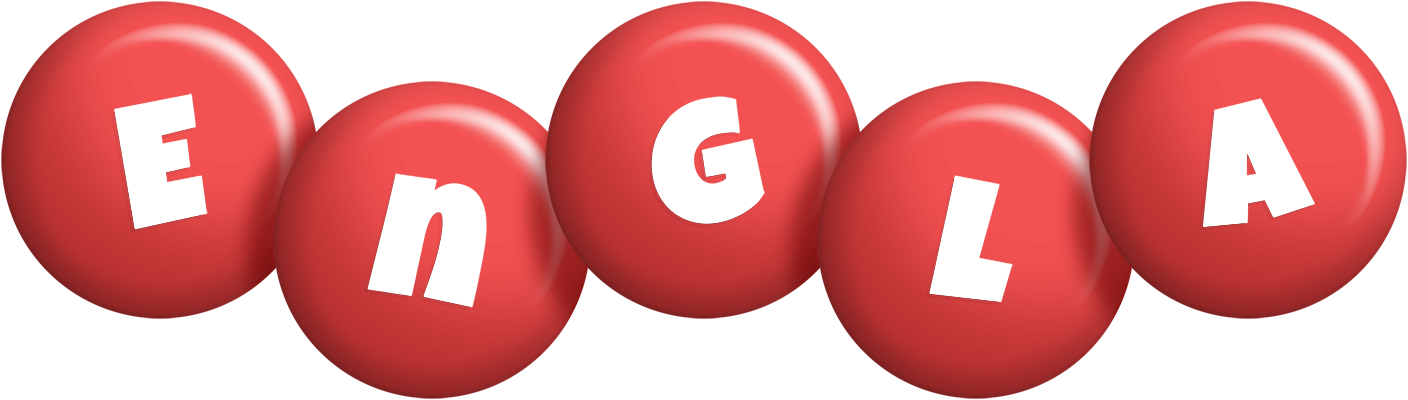 Engla candy-red logo