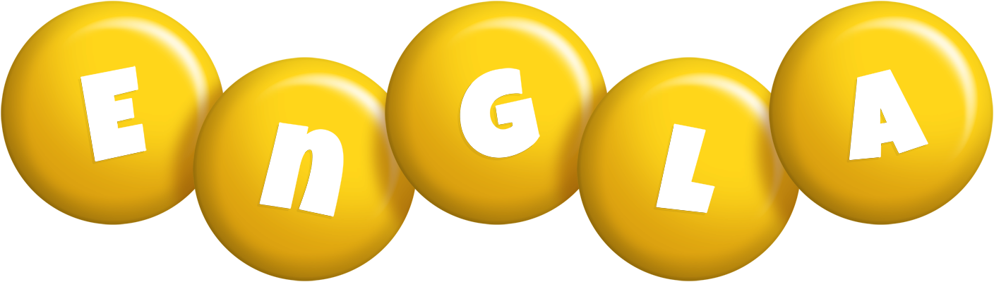 Engla candy-yellow logo