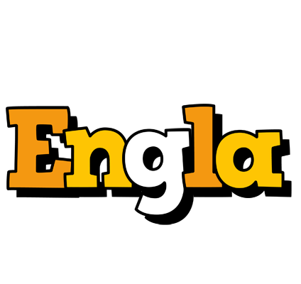 Engla cartoon logo