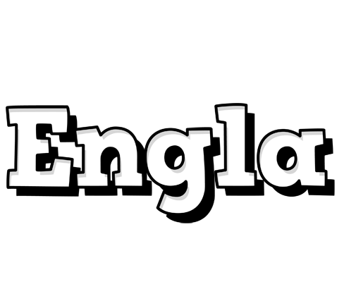 Engla snowing logo