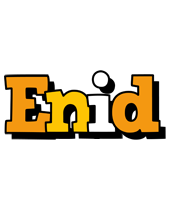 Enid cartoon logo