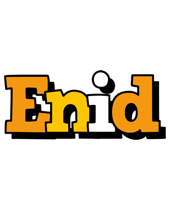 Enid cartoon logo