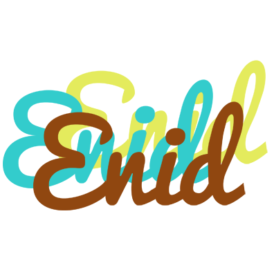 Enid cupcake logo