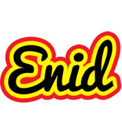 Enid flaming logo