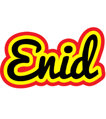 Enid flaming logo