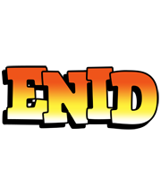 Enid sunset logo