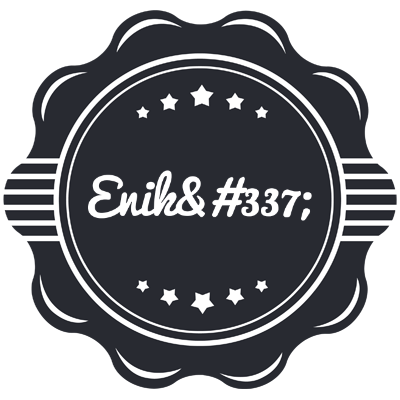 Enikő badge logo