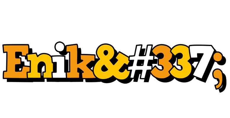 Enikő cartoon logo