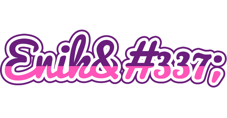 Enikő cheerful logo