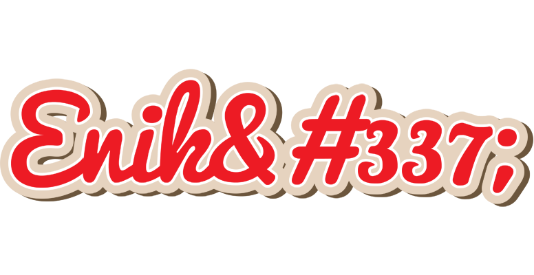 Enikő chocolate logo