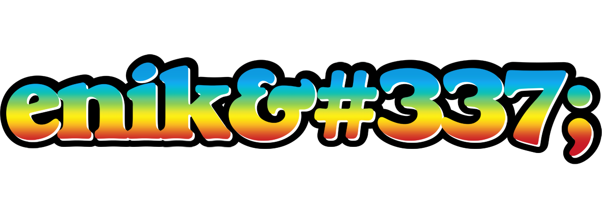 Enikő color logo