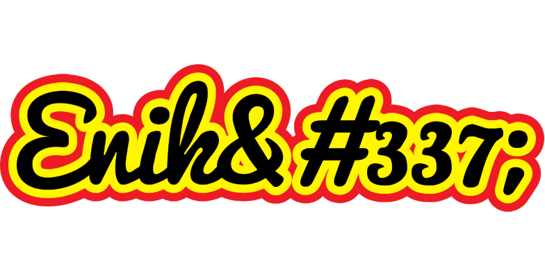 Enikő flaming logo