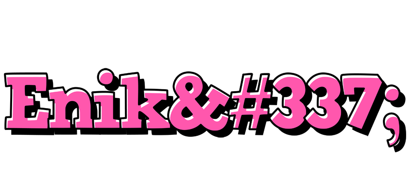 Enikő girlish logo
